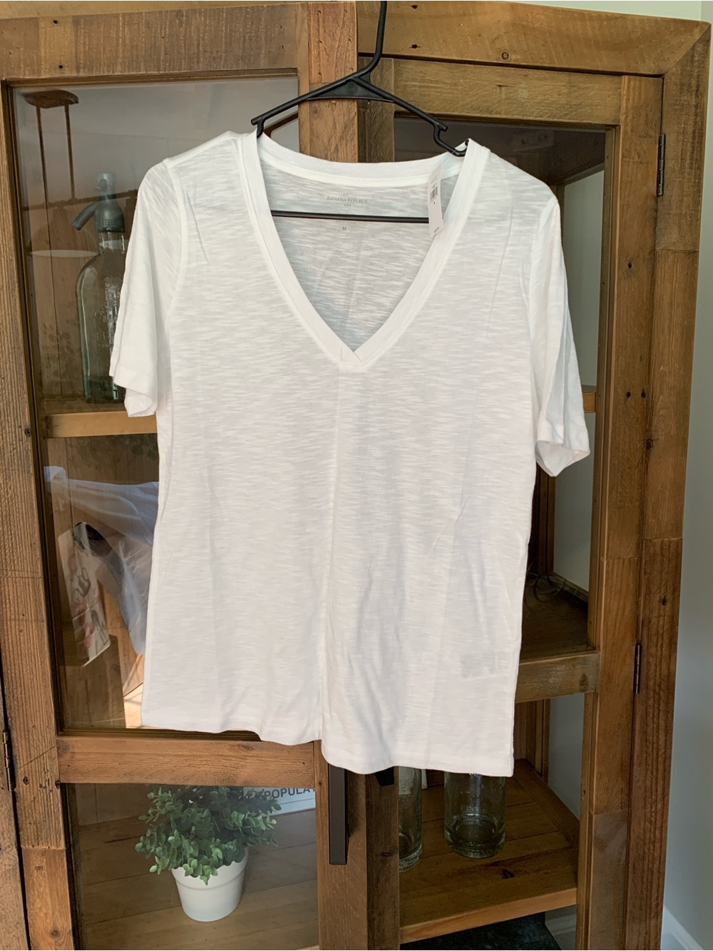 (2) Banana Republic Malibu Tees
